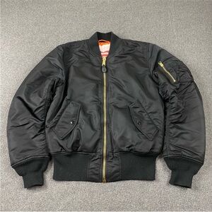 Alpha Industries Limited Edition Black Bomber Jacket